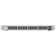 Комутатор 48 портів керований RG-NBS3200-48GT4XS-P L2+ PoE для забезпечення мережевого підключення з підтримкою PoE до 370 Вт