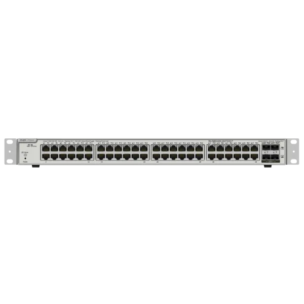 Комутатор 48 портів керований RG-NBS3200-48GT4XS-P L2+ PoE для забезпечення мережевого підключення з підтримкою PoE до 370 Вт Комутатор 48 портів керований RG-NBS3200-48GT4XS-P L2+ PoE для забезпечення мережевого підключення з підтримкою PoE до 370 Вт