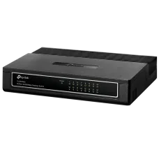 16-портовий комутатор 10/100 Мбіт/с TP-LINK TL-SF1016D для локальних мереж, 16x RJ45, живлення DC 5В, робоча температура 0º - + 40ºC