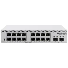 Комутатор 16 портів керований MikroTik CSS318-16G-2S+IN для організації мережі знаходиться в діапазоні температур -40º до +70ºC
