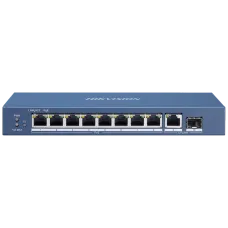 8-портовий гігабітний некерований POE комутатор DS-3E0510P-E