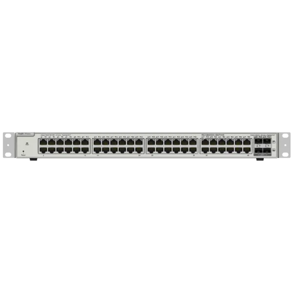 Комутатор 48 портів керований Ruijie Reyee RG-NBS5200-48GT4XS L3 Комутатор 48 портів керований Ruijie Reyee RG-NBS5200-48GT4XS L3