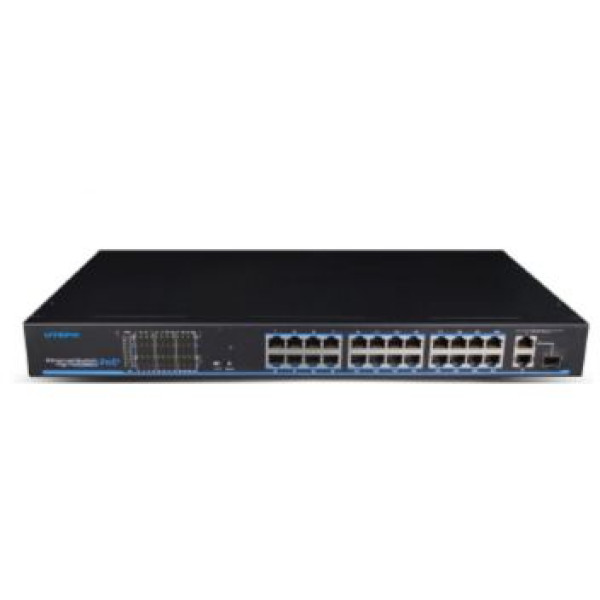 24-портовий PoE комутатор UTP1-SW2402TS-POE 24-портовий PoE комутатор UTP1-SW2402TS-POE