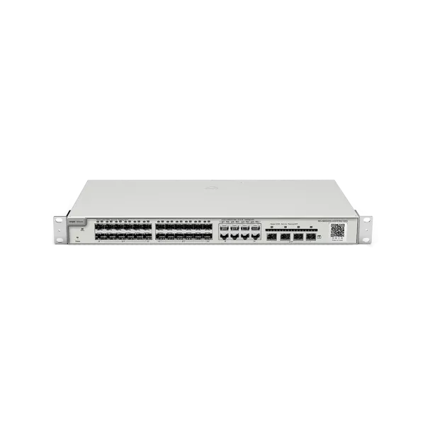 Коммутатор 24 порта управляемый RG-NBS3200-24SFP/8GT4XS L2+ 10G для построения корпоративных сетей с высокой производительностью и надежностью Коммутатор 24 порта управляемый RG-NBS3200-24SFP/8GT4XS L2+ 10G для построения корпоративных сетей с высокой производительностью и надежностью