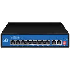 Комутатор 10 портів некерований Ewind EW-ES2010CF-AP PoE