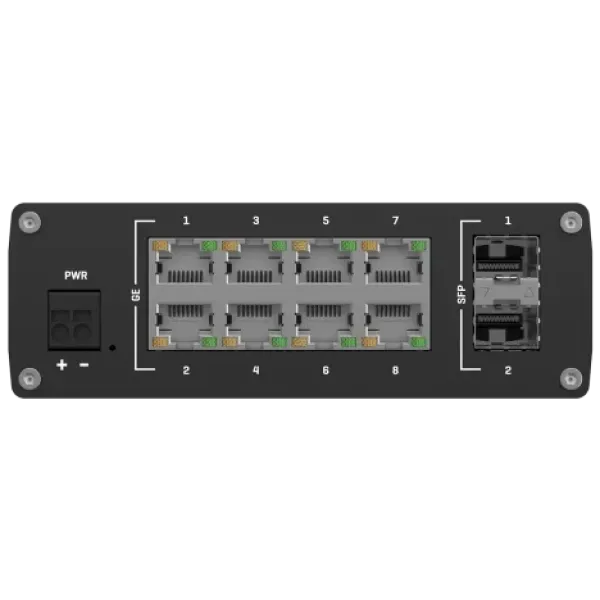 Комутатор 8 портів некерований Teltonika TSW210 Комутатор 8 портів некерований Teltonika TSW210