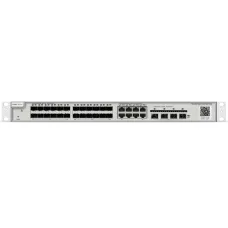 Комутатор 24 порти керований RG-NBS5200-24SFP/8GT4XS L3 для швидкісних мереж з 4 uplink SFP+ 10G, комбінованими портами, живленням 100-240В и температурою до +50ºC