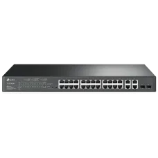 Комутатор 24 порти керований TP-Link TL-SL2428P PoE+