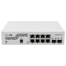 Комутатор 8 портів керований MikroTik CSS610-8G-2S+IN
