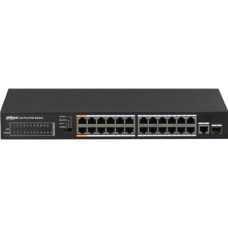 24-портовий POE комутатор DH-PFS3125-24ET-190