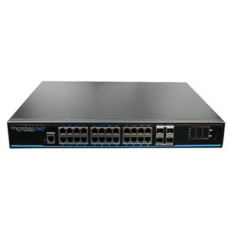 24-портовий керований PoE комутатор Utepo UTP3-GSW2404S-MTP25
