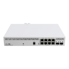 Комутатор 8 портів керований MikroTik CSS610-8P-2S+IN PoE