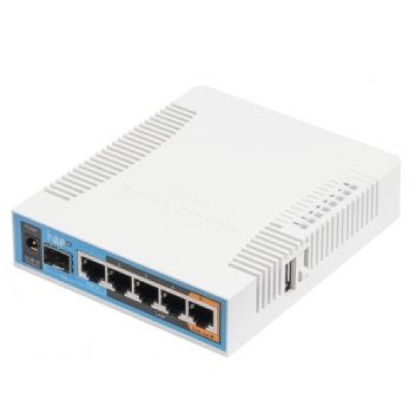 Двохдіапазонна Wi-Fi точка доступу MikroTik hAP ac RB962UiGS-5HacT2HnT для дому з 5 портами Ethernet, потужністю 720 МГц та підтримкою 802.11 ac Двохдіапазонна Wi-Fi точка доступу MikroTik hAP ac RB962UiGS-5HacT2HnT для дому з 5 портами Ethernet, потужністю 720 МГц та підтримкою 802.11 ac