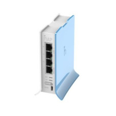 Маршрутизатор 4-портовий MikroTik hAP liteTC (RB941-2nD-TC) для домашнього використання з Wi-Fi 2,4 ГГц, RouterOS L4, 650 МГц, 32 Мб RAM