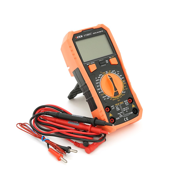 Мультиметр Victor VC890C, измерение: V, A, R, C, F, C/F, NCV Мультиметр Victor VC890C, измерение: V, A, R, C, F, C/F, NCV