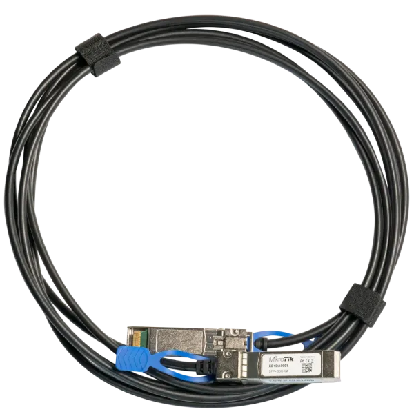 DAC кабель MikroTik SFP28 1m direct attach cable (XS+DA0001) DAC кабель MikroTik SFP28 1m direct attach cable (XS+DA0001)