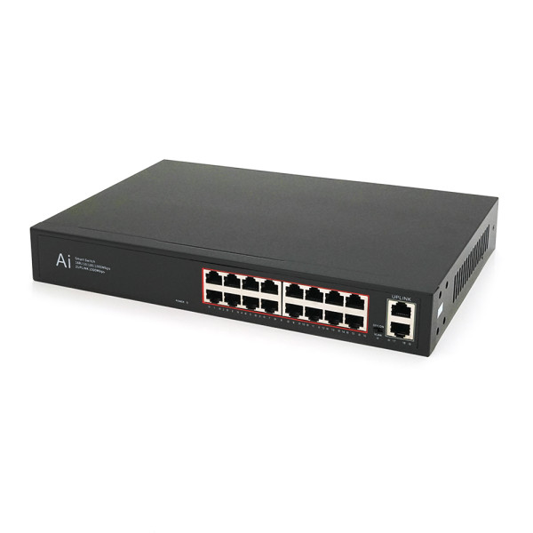 Комутатор Merlion MG1018 18 портів Ethernet 10/100/1000 Мбіт/сек. метал AC220V. Комутатор Merlion MG1018 18 портів Ethernet 10/100/1000 Мбіт/сек. метал AC220V.