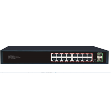 Комутатор Merlion MG1016S 16 портів RJ45 Ethernet + 2 SFP 10/100/1000 Мбіт/сек. метал AC220V. Комутатор Merlion MG1016S 16 портів RJ45 Ethernet + 2 SFP 10/100/1000 Мбіт/сек. метал AC220V.