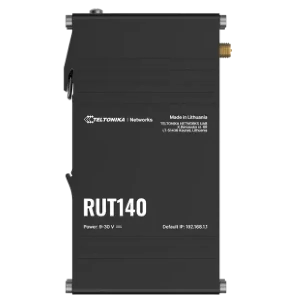 Промисловий стільниковий маршрутизатор Teltonika RUT140 на DIN-рейку Промисловий стільниковий маршрутизатор Teltonika RUT140 на DIN-рейку