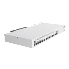 Маршрутизатор 15-портовий MikroTik CCR2004-1G-12S+2XS для швидкісних мереж з 12 SFP+ та 2 SFP28 портами, 4-ядерний процесор, підтримка RouterOS L6
