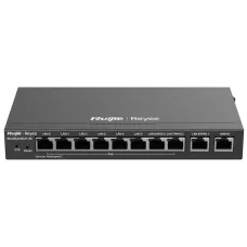 Маршрутизатор RG-EG210G-P-V3 для офісів з 9 фіксованими портами RJ45 та PoE 802.3af/at, зріст комутації 600 Мбіт/с для стабільного з'єднання