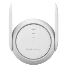 Дводіапазонний розширювач Mesh Wi-Fi RG-EW1200R для стабільного з'єднання по всьому дому з вбудованими підсилювачами сигналу і трисмуговим індикатором
