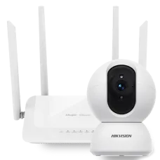 IP камера DS-2CV2Q21G1-IDW(W)/EU 2МП для відеоспостереження з безшовним роумінгом Mesh Wi-Fi та маршрутизатором Reyee RG-EW1200