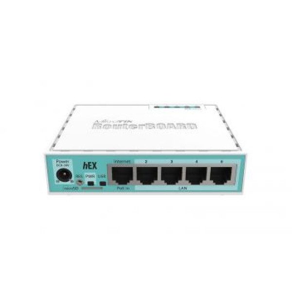 Маршрутизатор MikroTik hEX (RB750Gr3) 5-портовий Маршрутизатор MikroTik hEX (RB750Gr3) 5-портовий