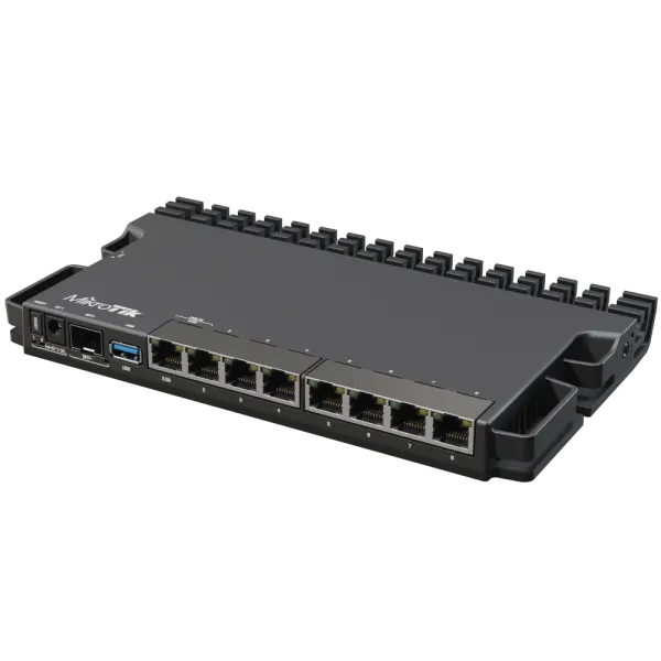 Маршрутизатор MikroTik RB5009UG+S+IN USB 3.0, 1G, 2.5G Ethernet, 10G SFP+ для швидкісної передачі даних та великого навантаження Маршрутизатор MikroTik RB5009UG+S+IN USB 3.0, 1G, 2.5G Ethernet, 10G SFP+ для швидкісної передачі даних та великого навантаження