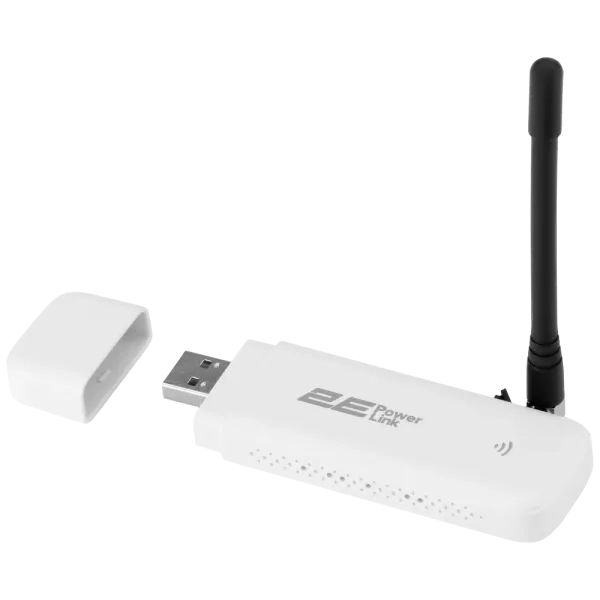 Мобільний маршрутизатор для швидкісного інтернету 2E PowerLink MiFi-1 2024 LTE Wi-Fi4, підключення до 10 користувачів, USB, CRC9 Мобільний маршрутизатор для швидкісного інтернету 2E PowerLink MiFi-1 2024 LTE Wi-Fi4, підключення до 10 користувачів, USB, CRC9