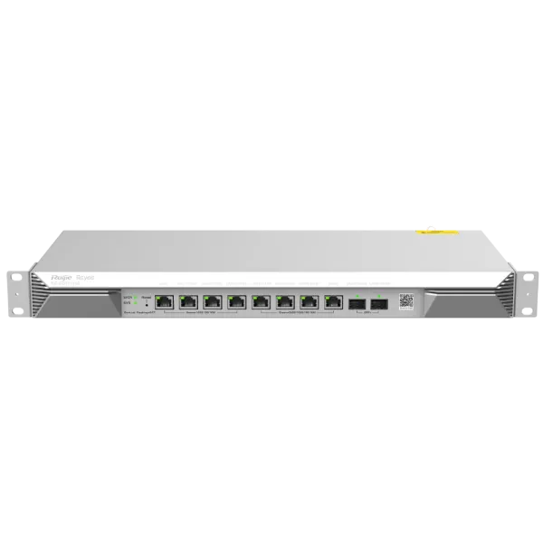 Маршрутизатор Ruijie RG-EG1510XS с 8 портами WAN/LAN и высокой пропускной способностью 4 Гбит/с для стабильной работы сети Маршрутизатор Ruijie RG-EG1510XS с 8 портами WAN/LAN и высокой пропускной способностью 4 Гбит/с для стабильной работы сети