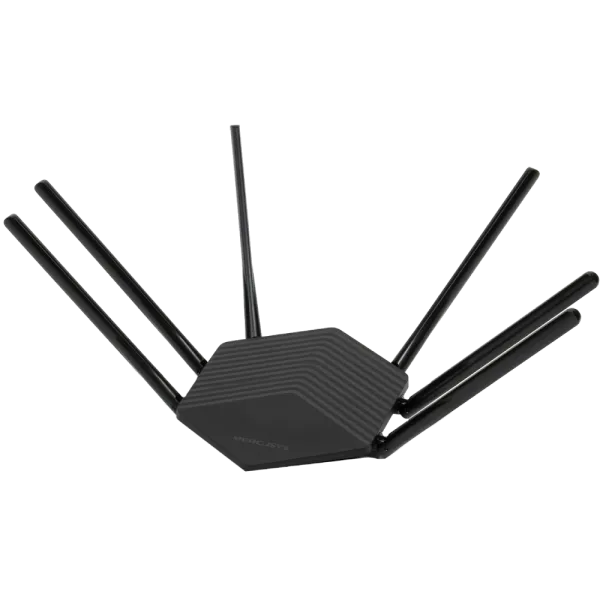 Wi-Fi роутер MERCUSYS MR50G AC1900 для высокоскоростного интернета с гигабитными портами и 6 антеннами для стабильного подключения Wi-Fi роутер MERCUSYS MR50G AC1900 для высокоскоростного интернета с гигабитными портами и 6 антеннами для стабильного подключения