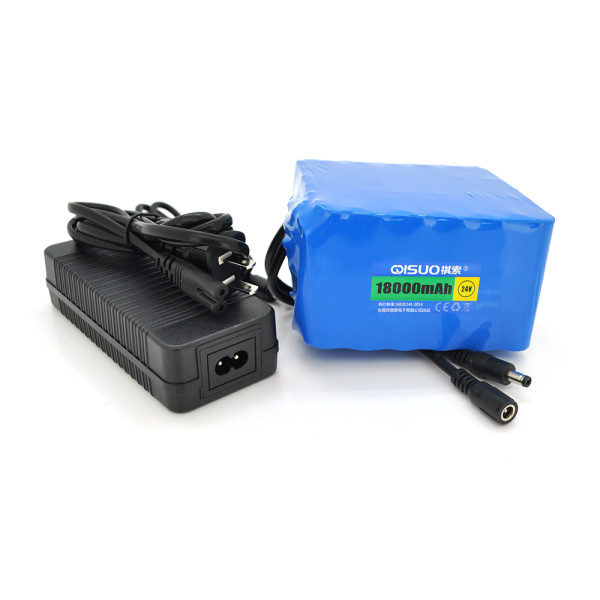 Акумуляторна батарея літієва 24V 18A Li-ion 18650 з зарядним пристроєм 25.2V3A для накопичення енергії в електромобілях та енергосистемах Акумуляторна батарея літієва 24V 18A Li-ion 18650 з зарядним пристроєм 25.2V3A для накопичення енергії в електромобілях та енергосистемах