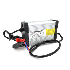 Зарядний пристрій для акумуляторів LiFePO4 12V 4S 20A 240W з крокодилами BOX Q25 для електронавантажувачів і електроквадрациклів