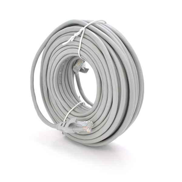 Патч-корд литий VEGGIEG, CCA, UTP, RJ45, Cat.5e, 50m, сірий Патч-корд литий VEGGIEG, CCA, UTP, RJ45, Cat.5e, 50m, сірий