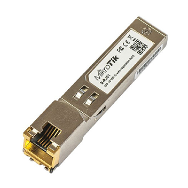 1.25Гб/с SFP модуль RJ-45 S-RJ01 для мережевих з'єднань до 100 метрів, швидкість передачі 1 Гб/с, ідеальний для IP камер та відеоспостереження 1.25Гб/с SFP модуль RJ-45 S-RJ01 для мережевих з'єднань до 100 метрів, швидкість передачі 1 Гб/с, ідеальний для IP камер та відеоспостереження