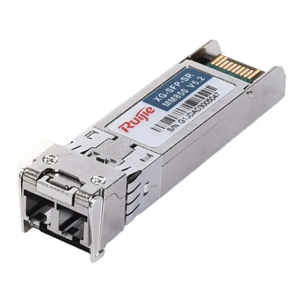 Оптичний модуль SFP+ XG-SFP-SR-MM850 для передачі даних 10 Гбіт/с на відстані до 300 м з багатомодовим оптичним волокном при довжині хвилі 850 nm Оптичний модуль SFP+ XG-SFP-SR-MM850 для передачі даних 10 Гбіт/с на відстані до 300 м з багатомодовим оптичним волокном при довжині хвилі 850 nm