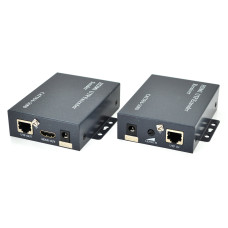 Одноканальний активний подовжувач HDMI сигналу UTP кабелю. Дальність передачі: до 200 метрів, cat5e/cat6e 1080P/3D із блоком живлення. Одноканальний активний подовжувач HDMI сигналу UTP кабелю. Дальність передачі: до 200 метрів, cat5e/cat6e 1080P/3D із блоком живлення.