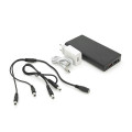 Портативний power bank 18W для роутерів, блок живлення 14000mAh, USB 5V/2A, DC 9V/2.7A 12V/1.5A, чорний Портативний power bank 18W для роутерів, блок живлення 14000mAh, USB 5V/2A, DC 9V/2.7A 12V/1.5A, чорний