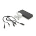Портативный power bank 18W для роутеров, аккумуляторный блок питания 14000mAh, выходы USB 5V/2A и DC 9V/2.7A 12V/1.5A, черный