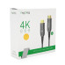 Кабель VEGGIEG V-H707 HDMI-HDMI 4K/60Hz 3840*2160.3D,HDR, ARC, Optical Fiber Cable, 10.0m, 19+1Wire, 18gbps, Black-Metal, Box