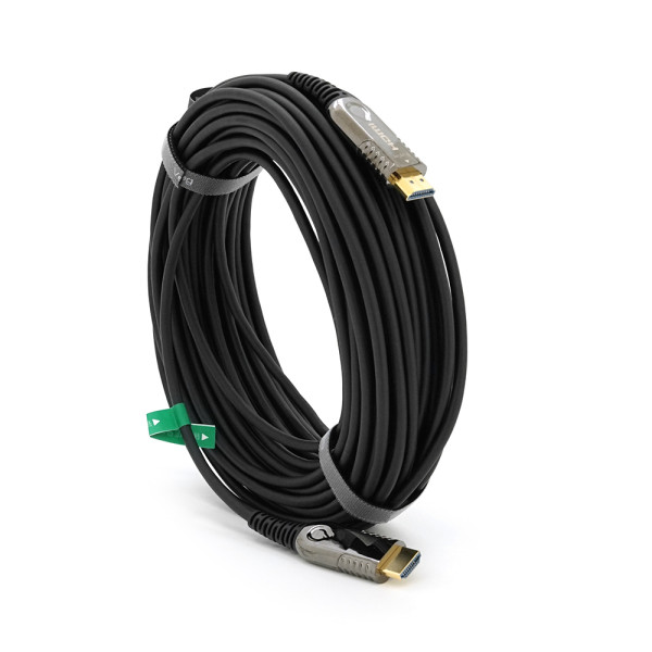 Кабель VEGGIEG HA-20 HDMI-HDMI 4K UHD, 20.0m, v2,0, OD-4.0mm, круглий, Black, коннектор Black-Metal, Box Кабель VEGGIEG HA-20 HDMI-HDMI 4K UHD, 20.0m, v2,0, OD-4.0mm, круглий, Black, коннектор Black-Metal, Box