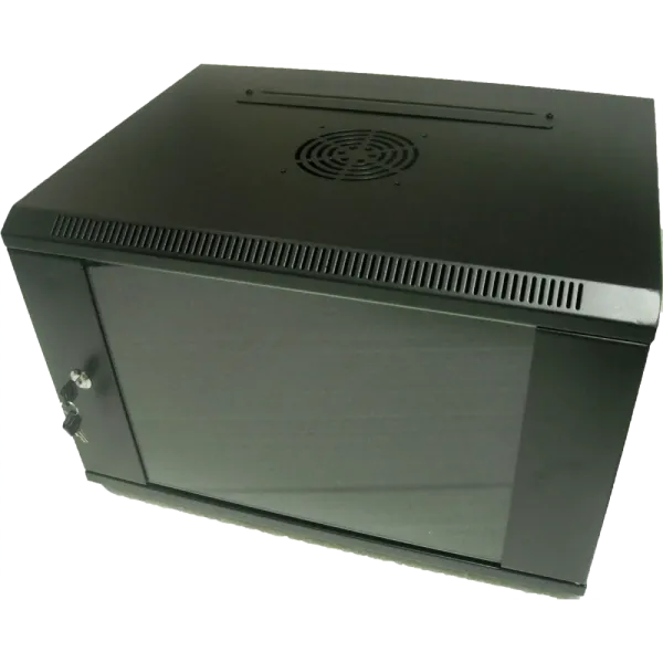Шафа коммутаційна настінна 15U 600x450 розбірна Hypernet WMNC-15U-FLAT-AC-BLACK Шафа коммутаційна настінна 15U 600x450 розбірна Hypernet WMNC-15U-FLAT-AC-BLACK