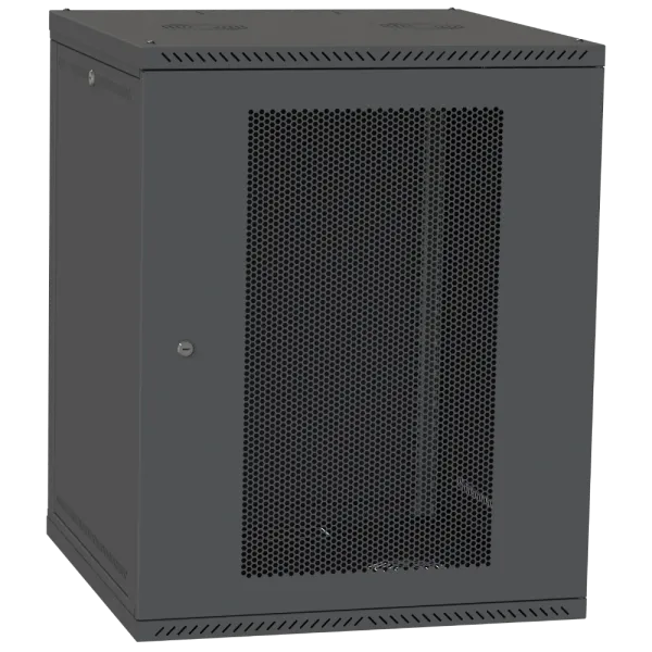 Шафа серверна IPCOM СН-15U 600х450 перфорація RAL9005 Шафа серверна IPCOM СН-15U 600х450 перфорація RAL9005
