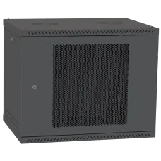 Шкаф телекоммуникационный дверь перф (черный) IPCOM 9U 600x600 Шкаф телекоммуникационный дверь перф (черный) IPCOM 9U 600x600