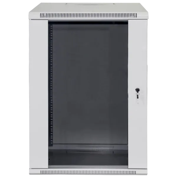 Шафа коммутаційна настінна 18U 600x450 розбірна Hypernet WMNC-18U-FLAT-AC