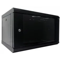 Шафа коммутаційна настінна 6U 600x450 WMNC-6U-FLAT- BLACK Hypernet 6U 600x450