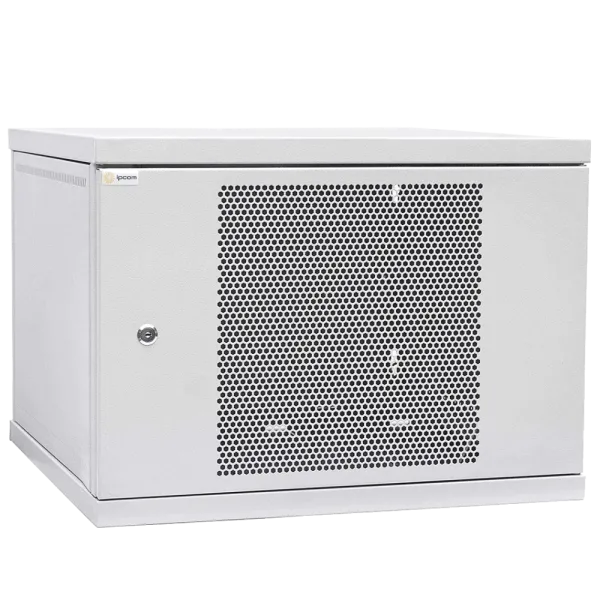 Шафа телекомунікаційна двері перфорація (сіра) IPCOM 12U 600x600 Шафа телекомунікаційна двері перфорація (сіра) IPCOM 12U 600x600