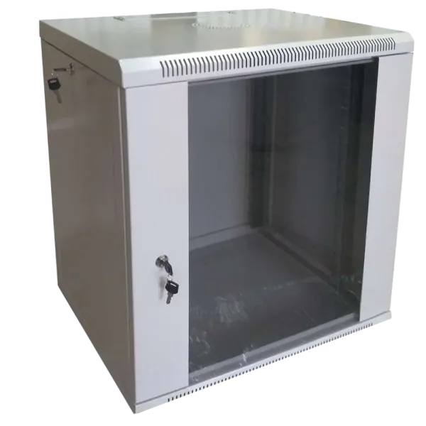 Шафа коммутаційна настінна 12U 600x450 розбірна WMNC-12U-FLAT Hypernet Шафа коммутаційна настінна 12U 600x450 розбірна WMNC-12U-FLAT Hypernet