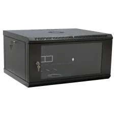 Шафа 19" 4U 600x400x284мм акрилове скло, чорна